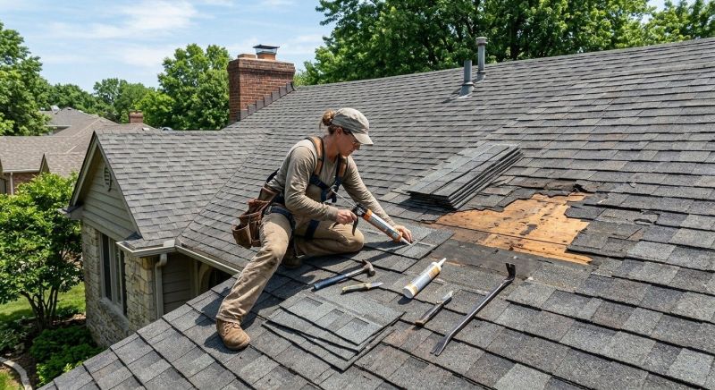 A Frame Roof Repair in New Haven, CT