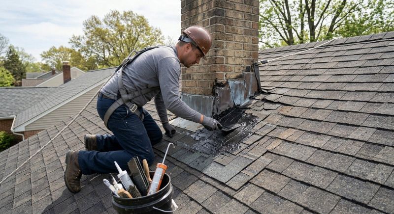 Asphalt Roof Leak Repair in Meriden, CT