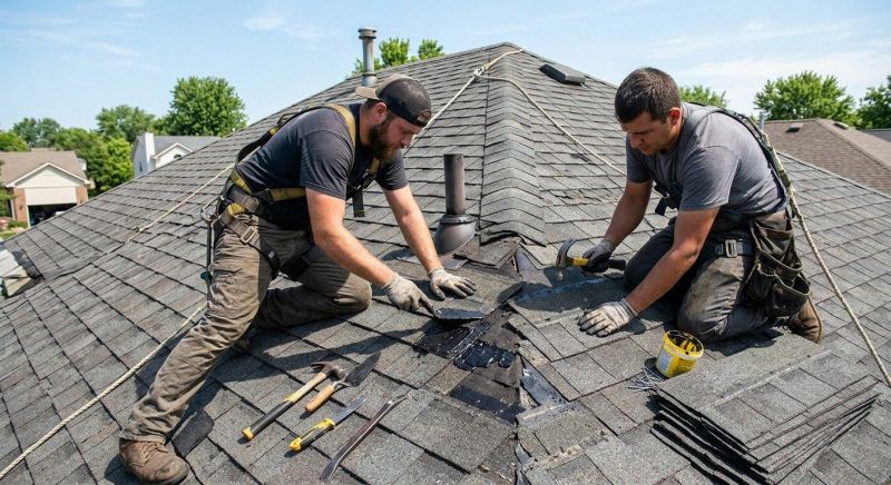 Asphalt Roof Repair in Guilford, CT