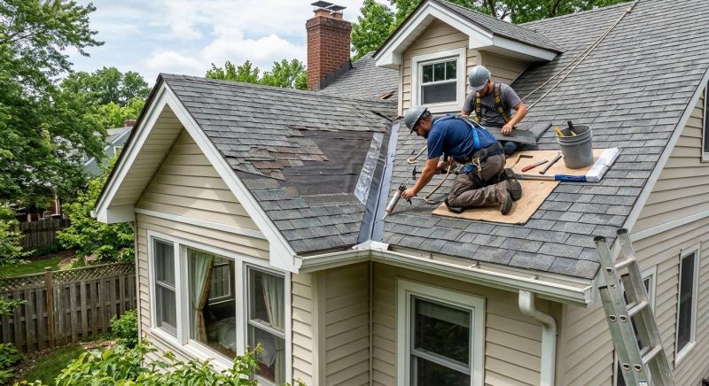 Asphalt Roof Repair in Middletown, CT