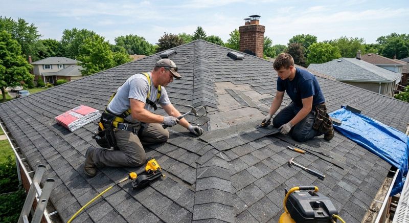 Asphalt Roof Repair in Trumbull, CT