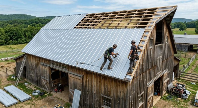 Barn Roof Construction in New Haven, CT