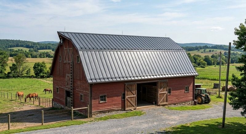 Barn Roof Replacement in Bridgeport, CT