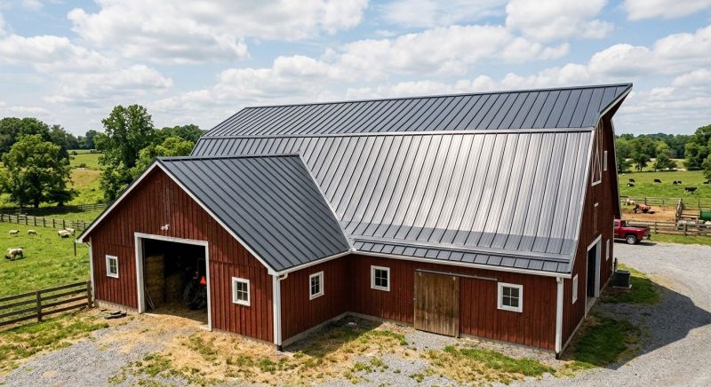 Barn Roof Replacement in Oxford, CT