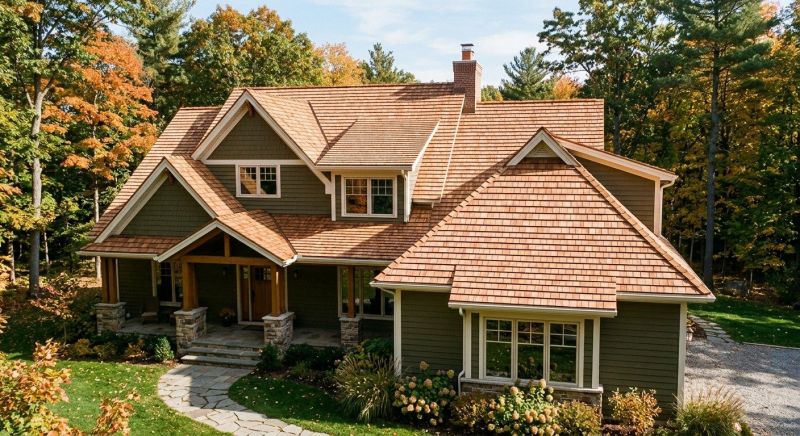 Cedar Roof Installation in Southbury, CT