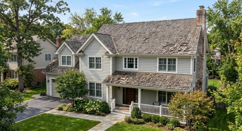 Cedar Roof Replacement in Newtown, CT