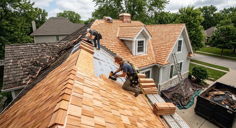 Cedar Roof Replacement in Wallingford, CT