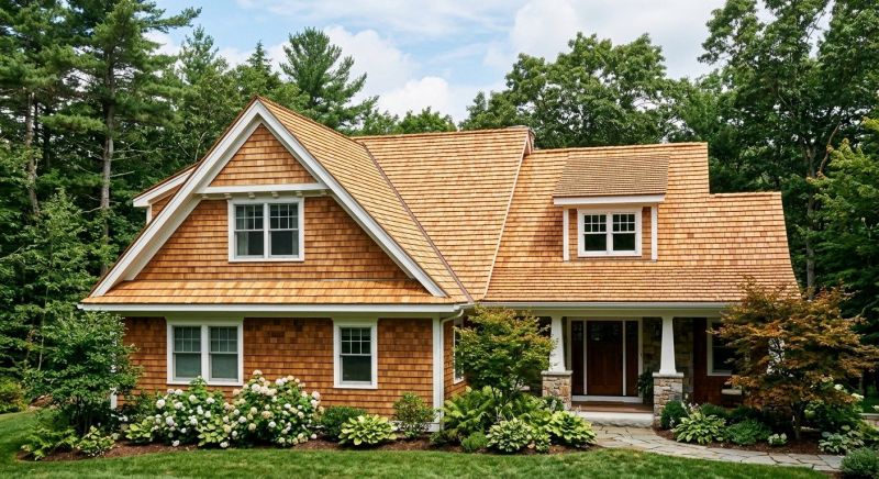 Cedar Shake Roof Construction in Plainville, CT