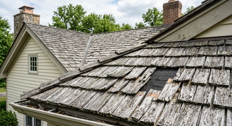 Cedar Shake Roof Repair in Wallingford, CT