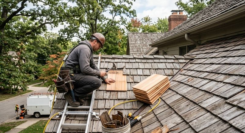 Cedar Shingles Repair in Thomaston, CT