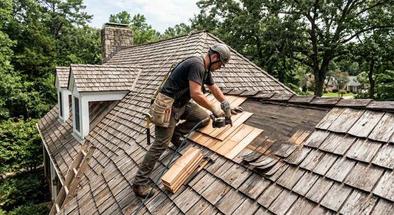 Cedar Shingles Repair in Watertown, CT