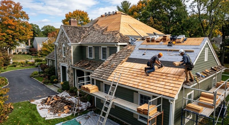 Cedar Shingles Replacement in Hamden, CT