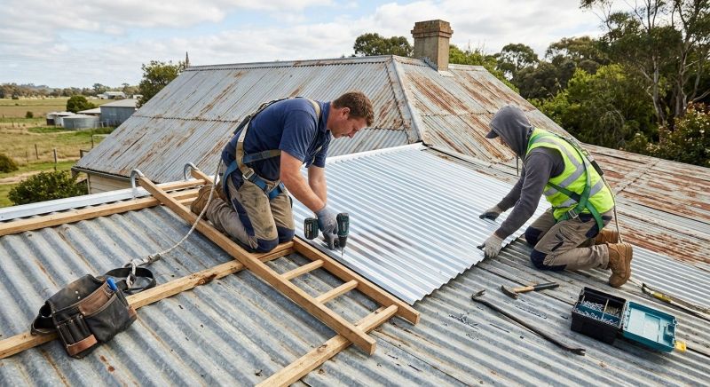 Corrugated Roof Repair in Easton, CT
