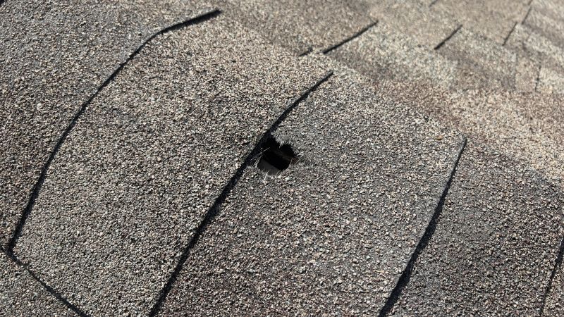 Damaged Roof Repair in Oakville, CT