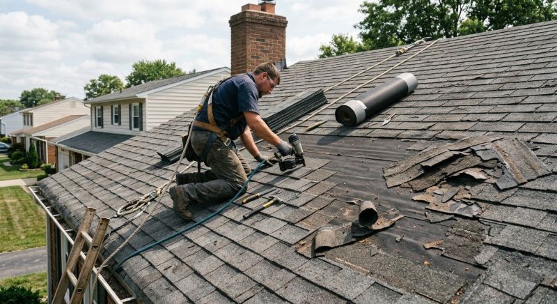 Damaged Roof Repair in Roxbury, CT