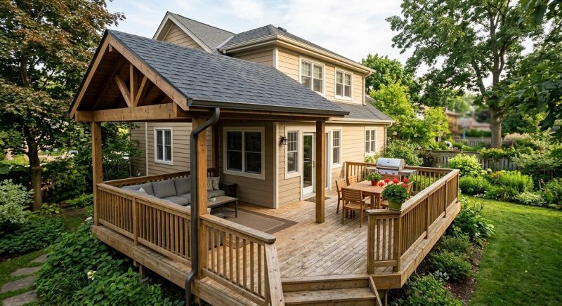 Deck Roof Construction in New Haven, CT