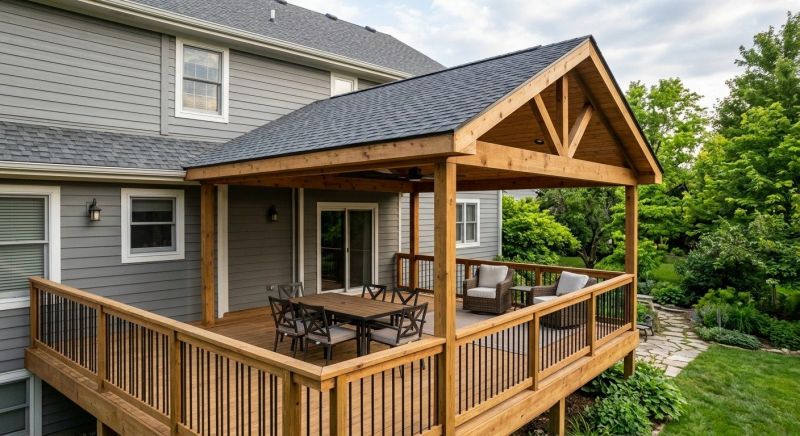 Deck Roof Construction in New Haven, CT
