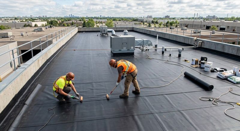 Epdm Roof Installation in Branford, CT