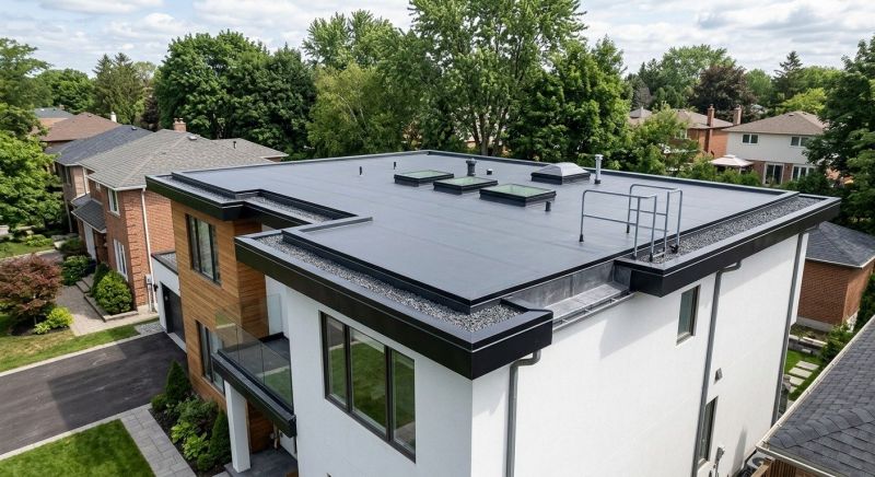 Flat Roof Installation in Redding, CT