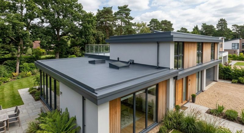 Flat Roof Replacement in Monroe, CT