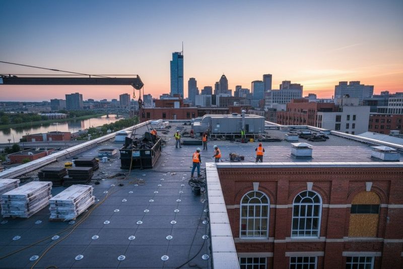 Flat Roof Replacement in New Haven County, CT