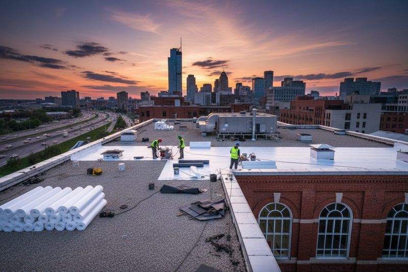 Flat Roof Replacement in Waterbury, CT