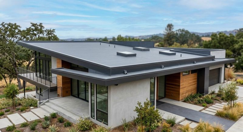 Flat Roof Replacement in Woodbridge, CT