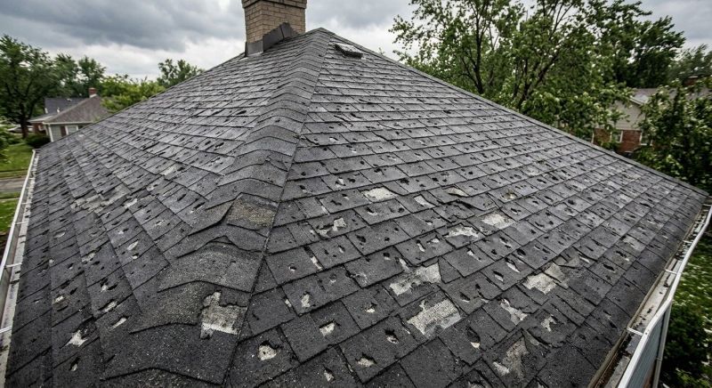 Hail Damage Roof Repair in North Haven, CT