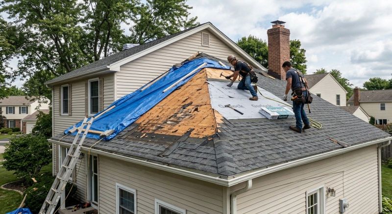 Hail Damage Roof Repair in Thomaston, CT