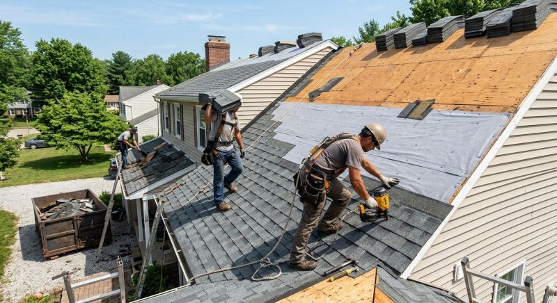 Hip Roof Shingle Replacement in New Haven, CT