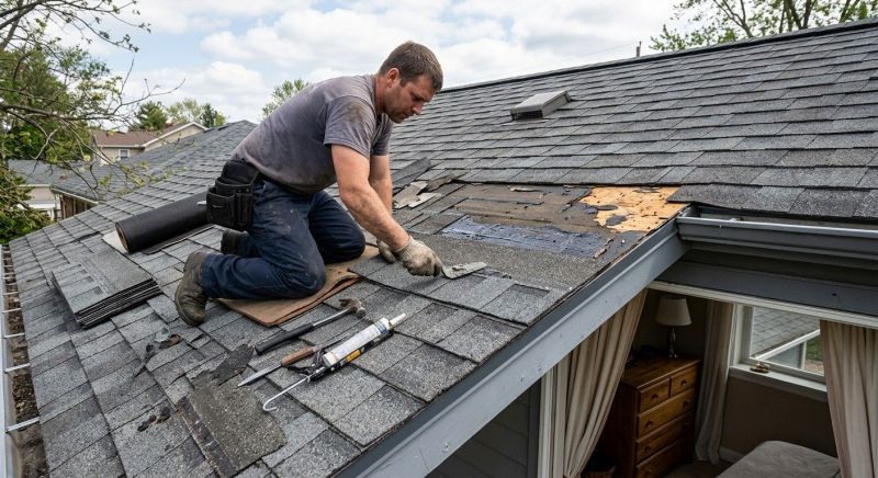 House Roof Repair in Branford, CT
