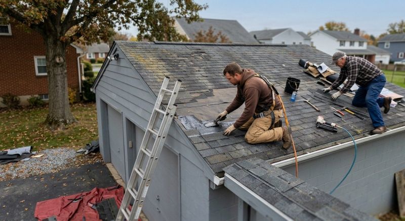 House Roof Repair in Durham, CT