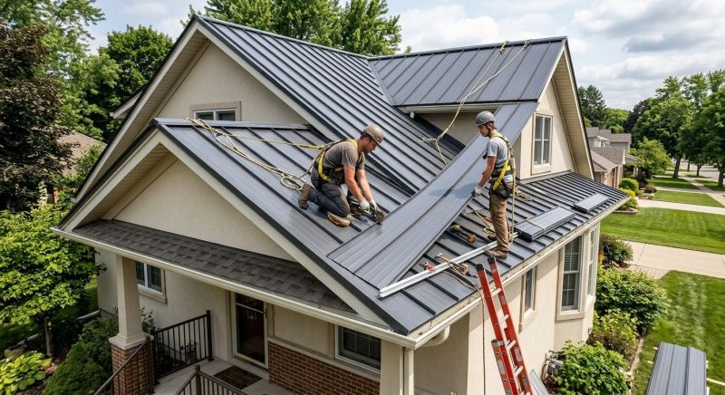 Metal Roof Installation in Easton, CT