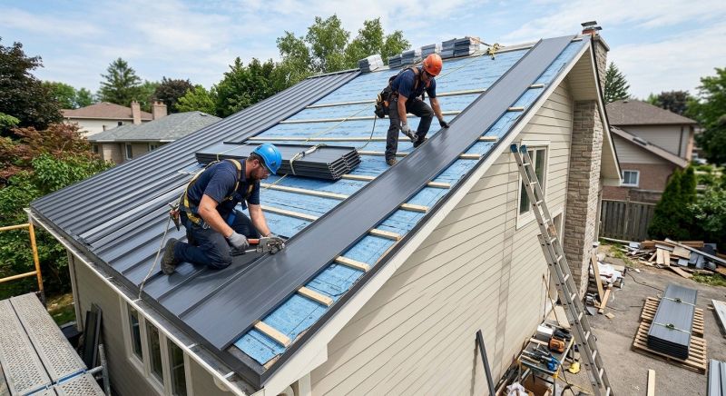 Metal Roof Installation in Woodbridge, CT