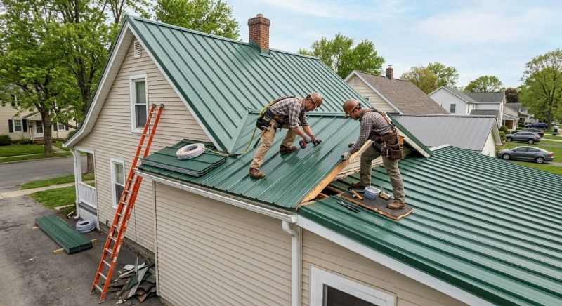 Metal Roof Repair in Bridgeport, CT