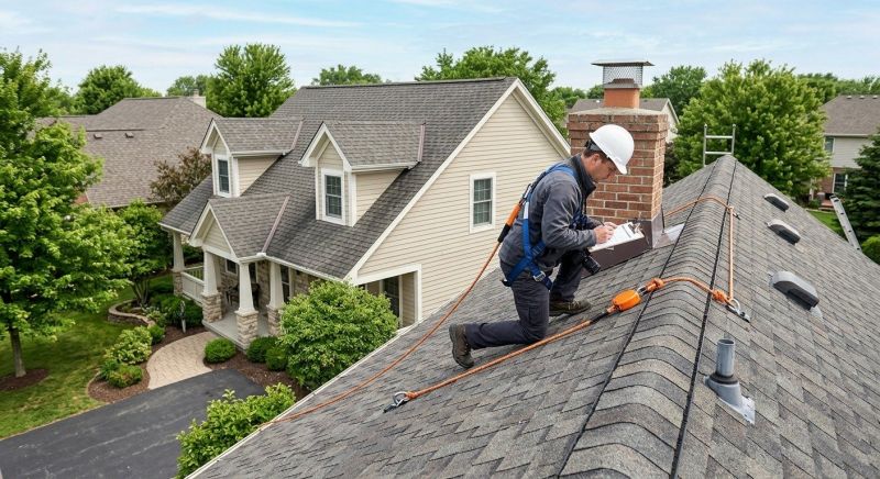 Roof Damage Inspection in Higganum, CT