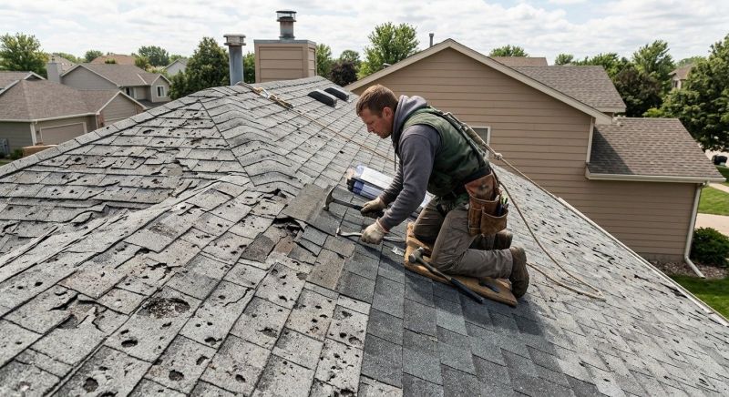Roof Damage Repair in Oakville, CT