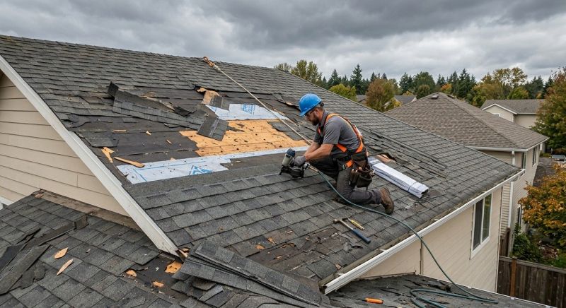 Roof Damage Repair in Orange, CT