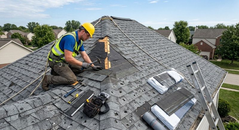 Roof Damage Repair in Plainville, CT