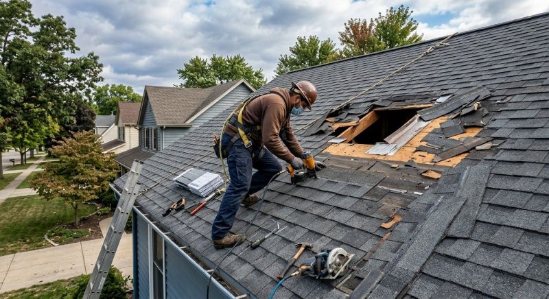Roof Damage Repair in Plymouth, CT