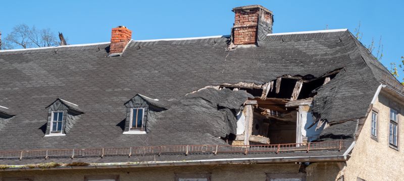 Roof Damage Restoration in Wallingford, CT