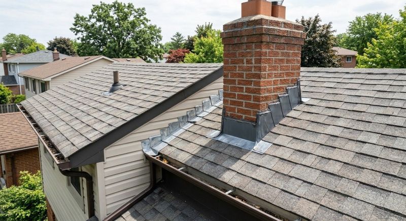 Roof Flashing Installation in Meriden, CT