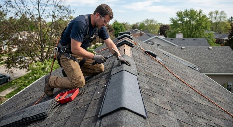 Roof Ridge Repair in New Haven, CT