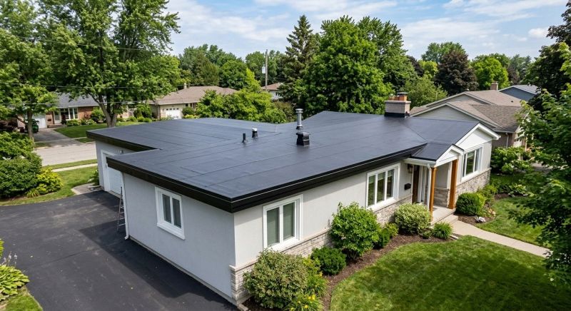 Rubber Roof Installation in New Haven, CT