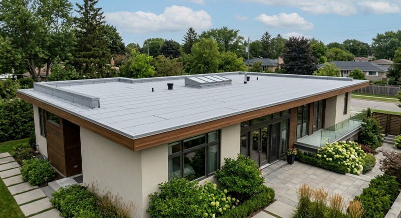 Single Ply Roof Installation in Killingworth, CT