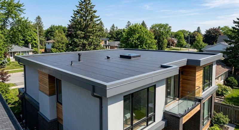 Single Ply Roof Installation in New Haven County, CT