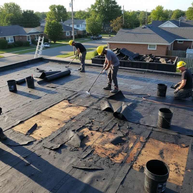 Single Ply Roof Repair in Orange, CT