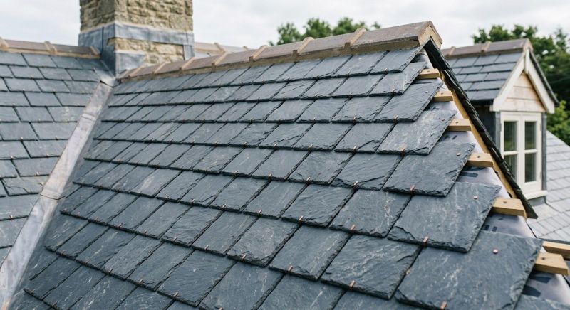 Slate Roof Construction in Easton, CT