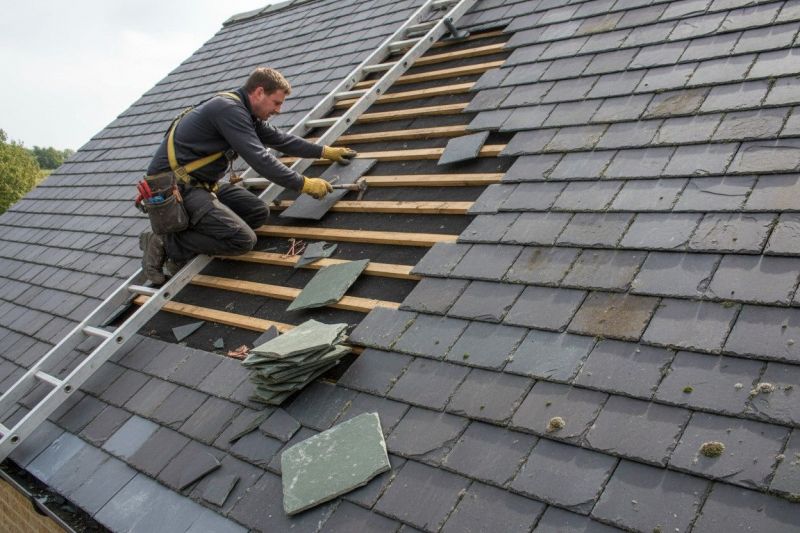 Slate Roof Repair in North Branford, CT