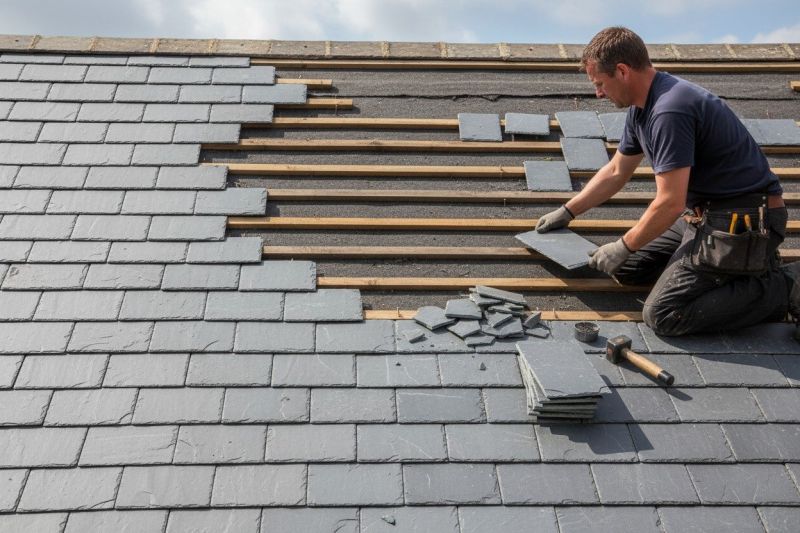 Slate Shingles Repair in Hamden, CT